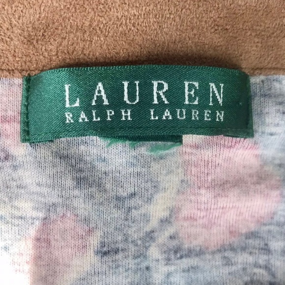 Lauren Ralph Lauren Patchwork Long Sleeve Dress - Picture 5 of 5